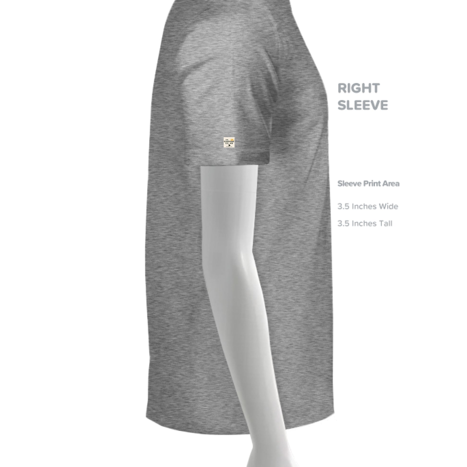 GRAPHITE HEATHER - SLEEVE_RIGHT