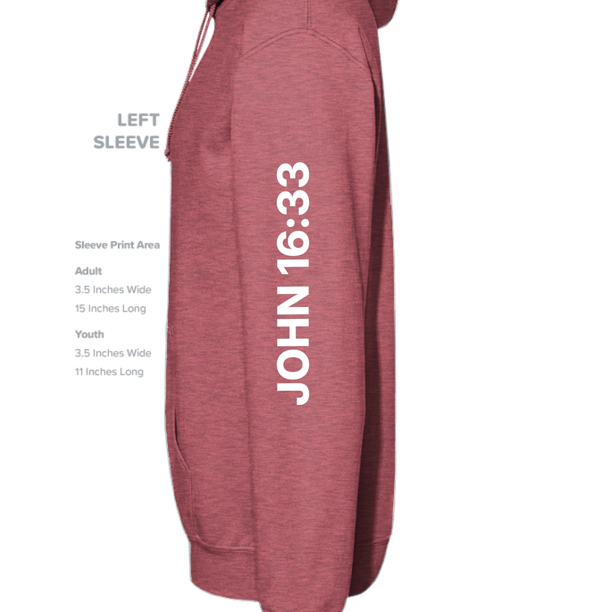 Heather Sport Scarlet Red - SLEEVE_LEFT