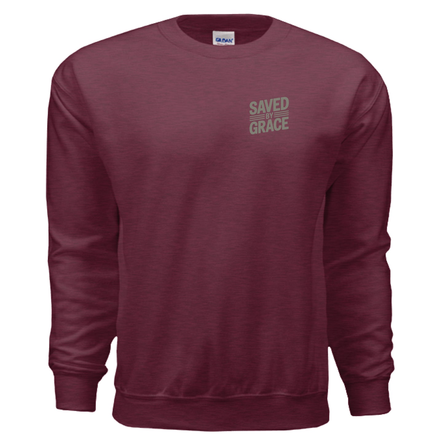 Heather Sport Dark Maroon - FRONT