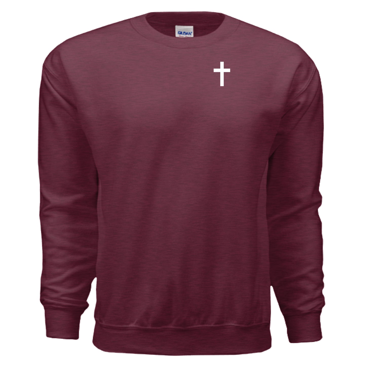 Heather Sport Dark Maroon - FRONT