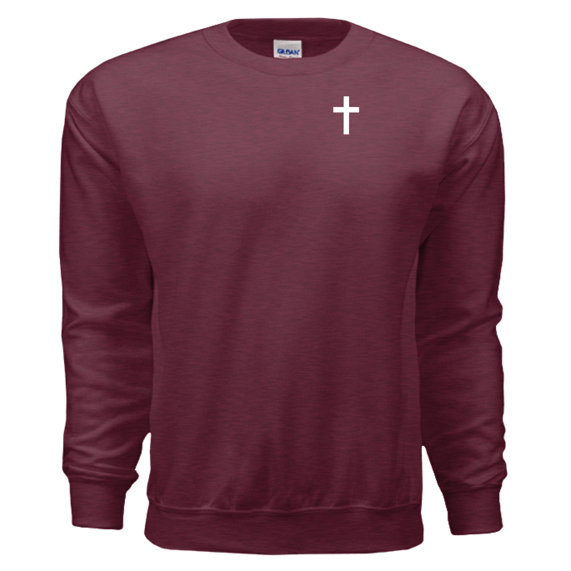 Heather Sport Dark Maroon - FRONT