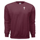 Heather Sport Dark Maroon - FRONT
