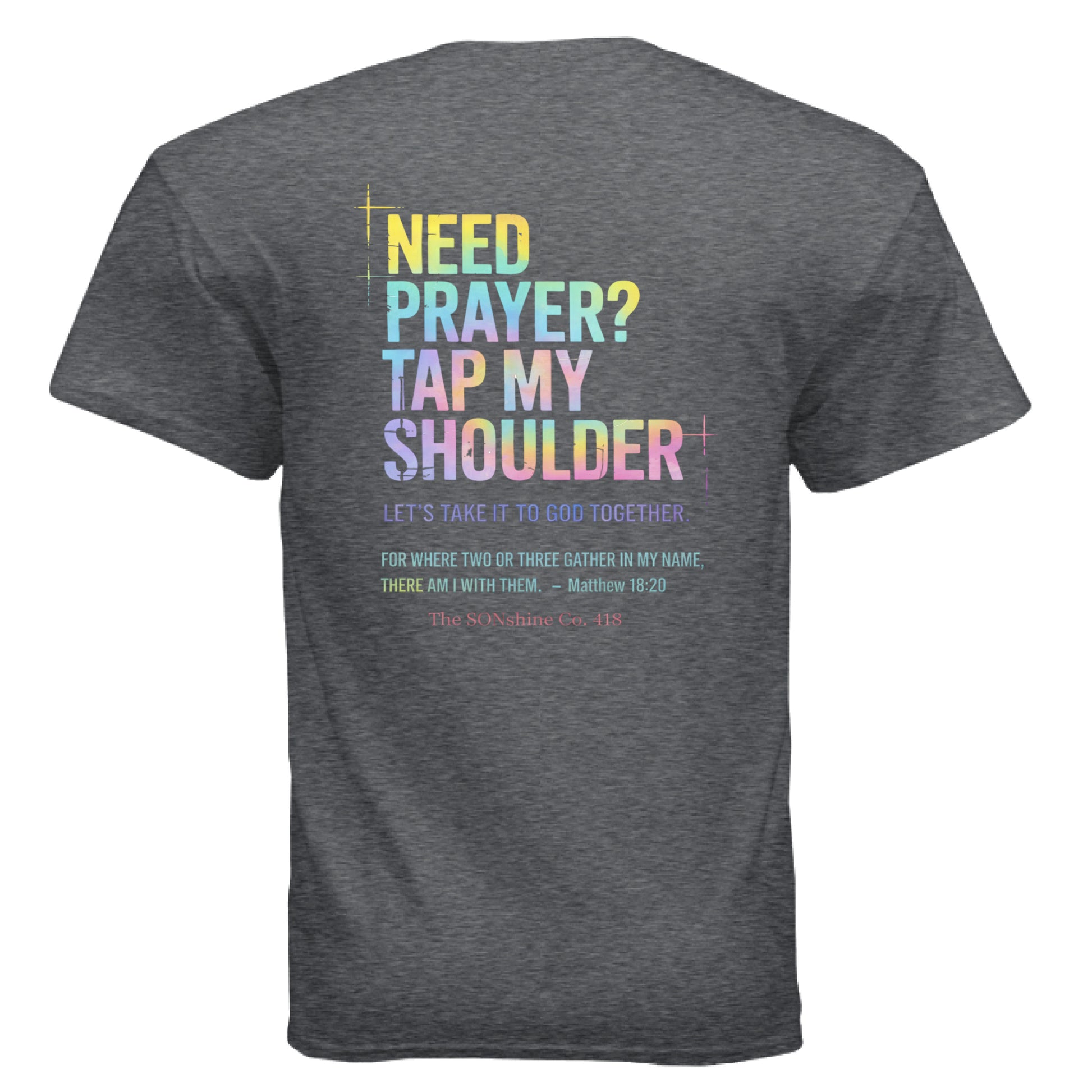 DARK HEATHER - BACK