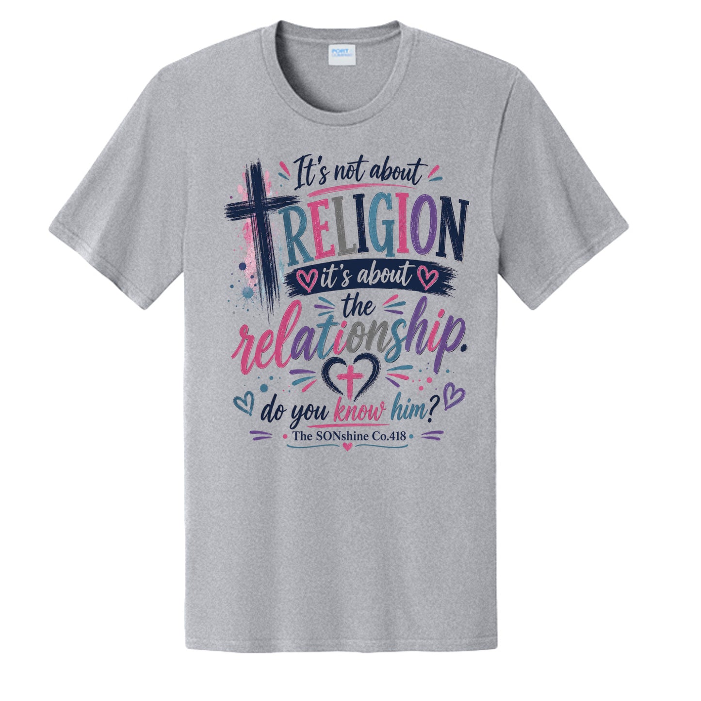 Athletic Heather - PC43 - FRONT