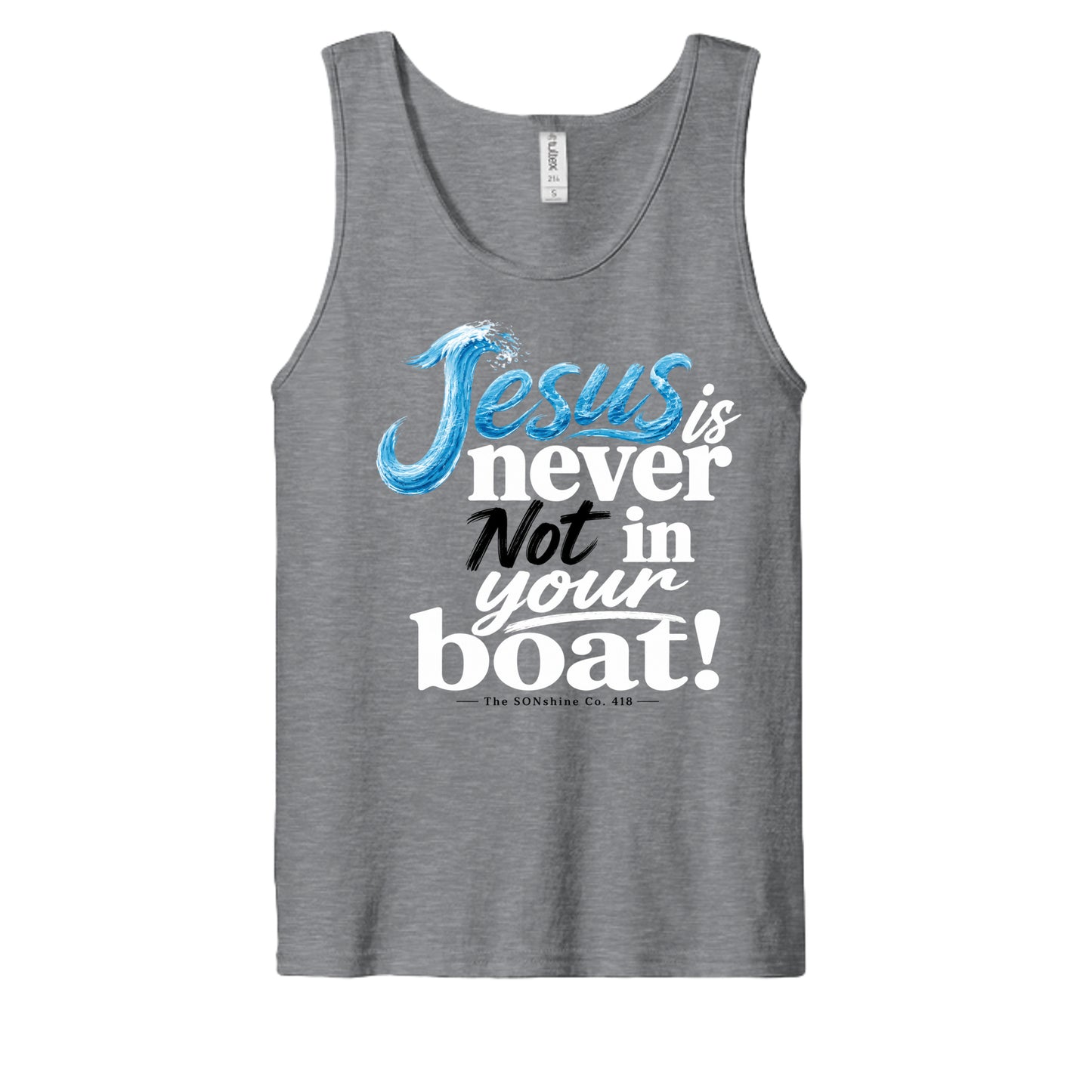 Heather Grey - S105 - FRONT