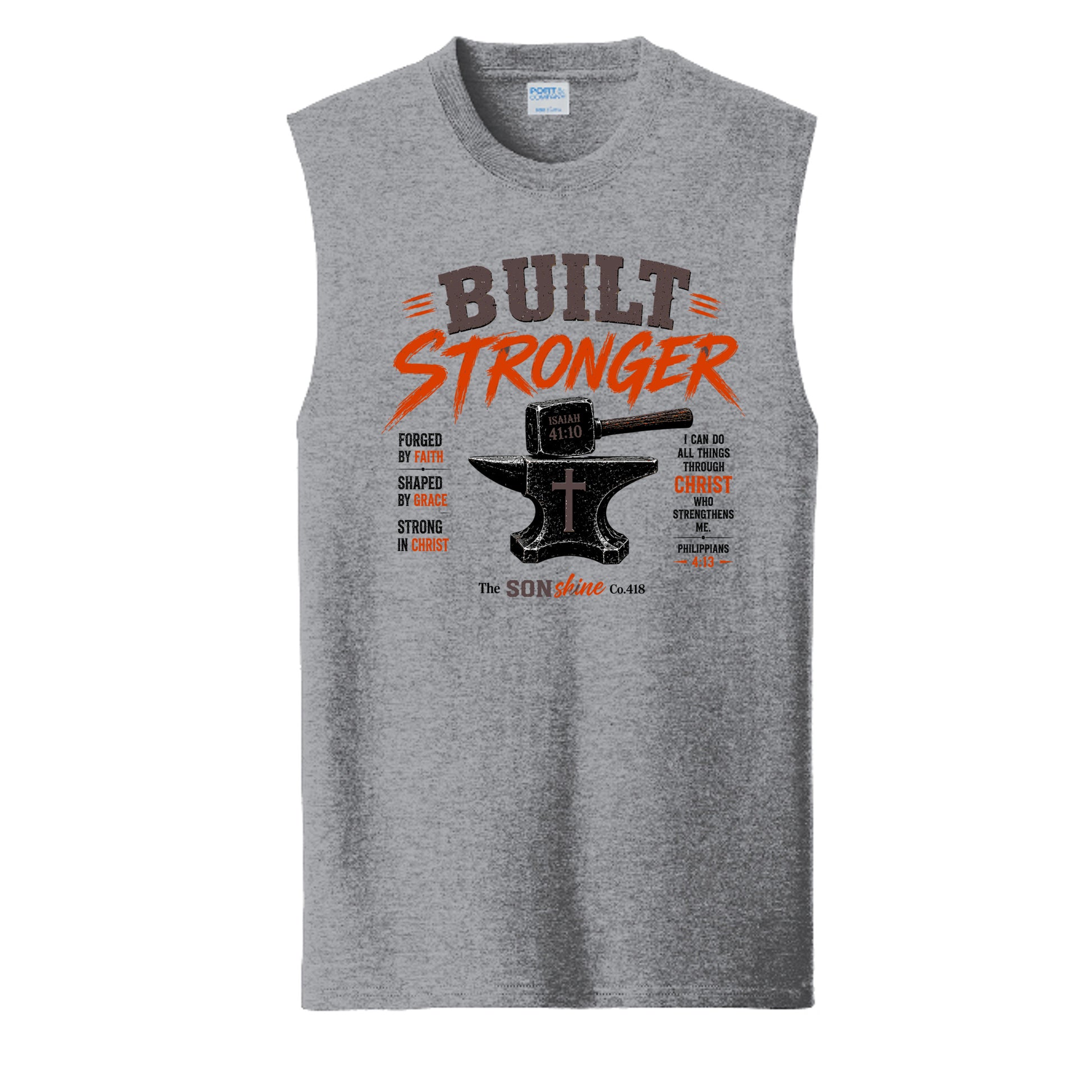 Athletic Heather - PC54SL - FRONT