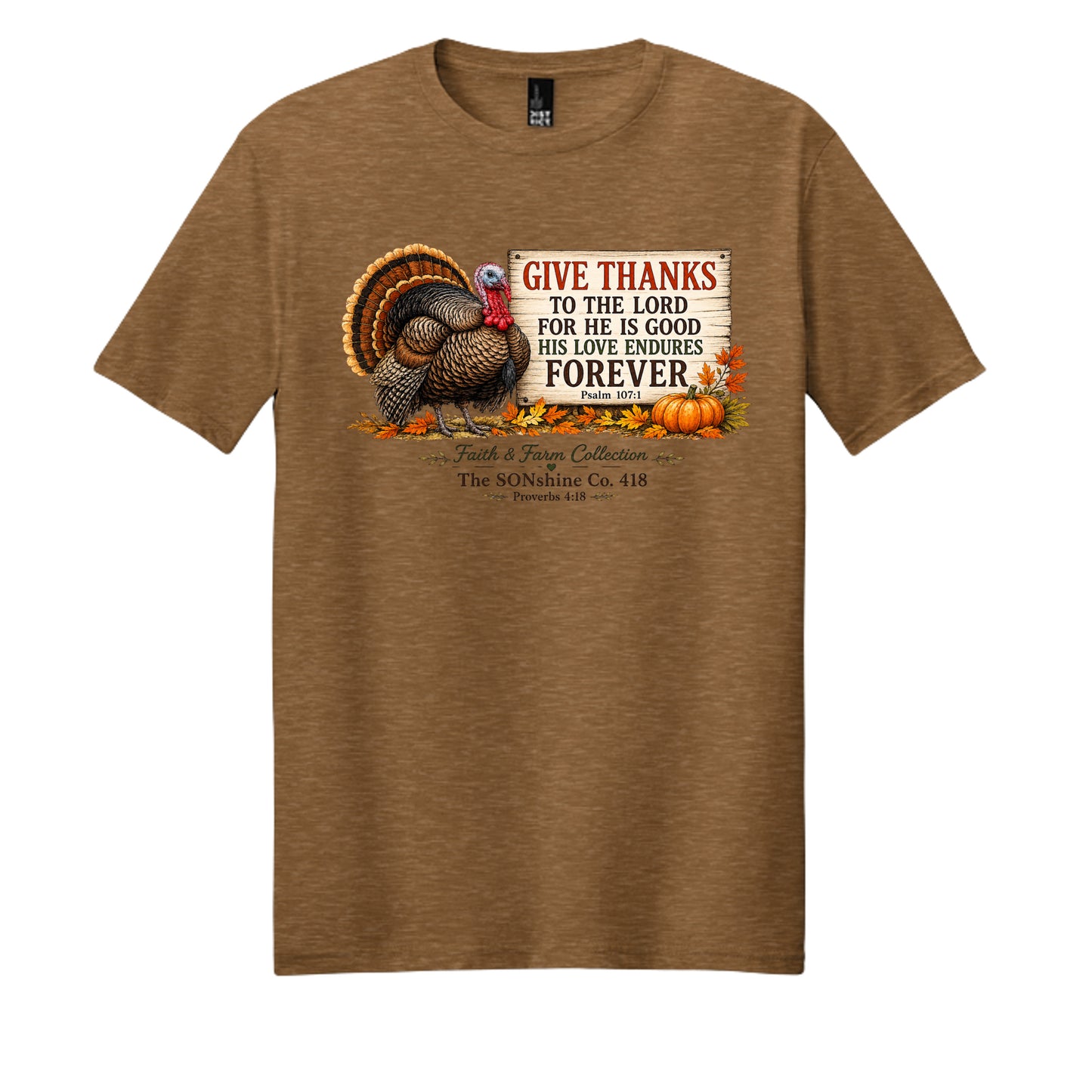 Duck Brown Heather - DM108 - FRONT