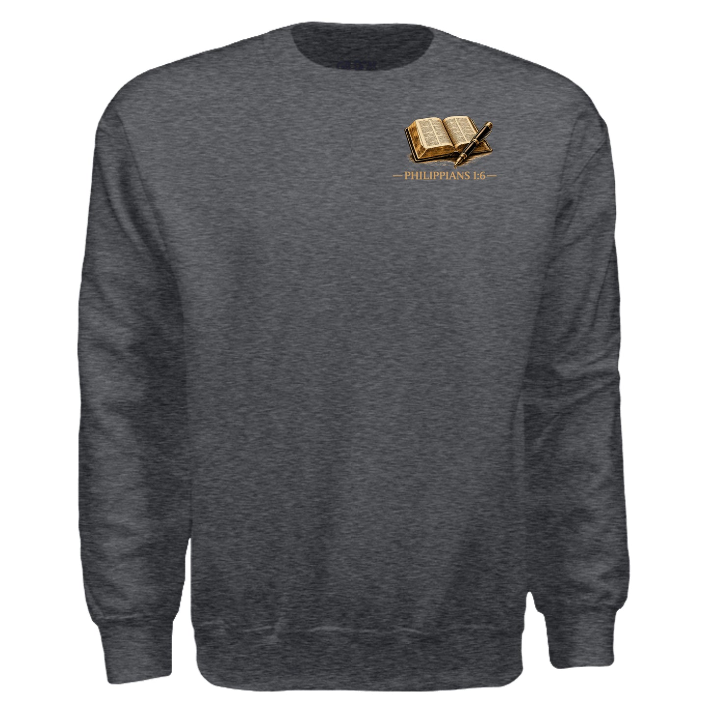 DARK HEATHER - G180 - FRONT